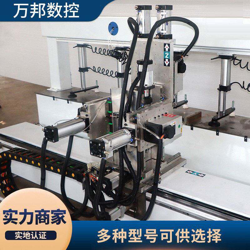 智能木工机械设备数控侧孔机板式实木家具榫卯机数控榫卯打孔机