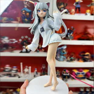 甘城猫猫娘手办 原画雨城 可爱美少女动漫二次元模型公仔玩具摆件