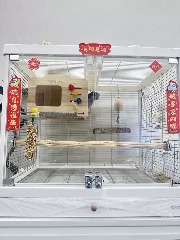 达洋6045SS 6047SS笼内站杆野梨木鹦鹉站杆两头固定通杆实木站杆图片