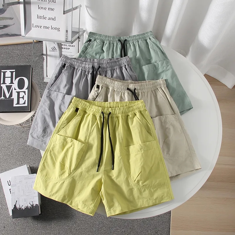 男士宽松多口袋五分裤情侣短裤潮