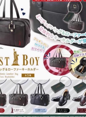 EASTBOY迷你皮包皮鞋扭蛋娃娃鞋子微缩包包挂件