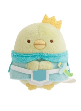 日本san-x角落生物天空王国绿鹅猫咪沙包手玉