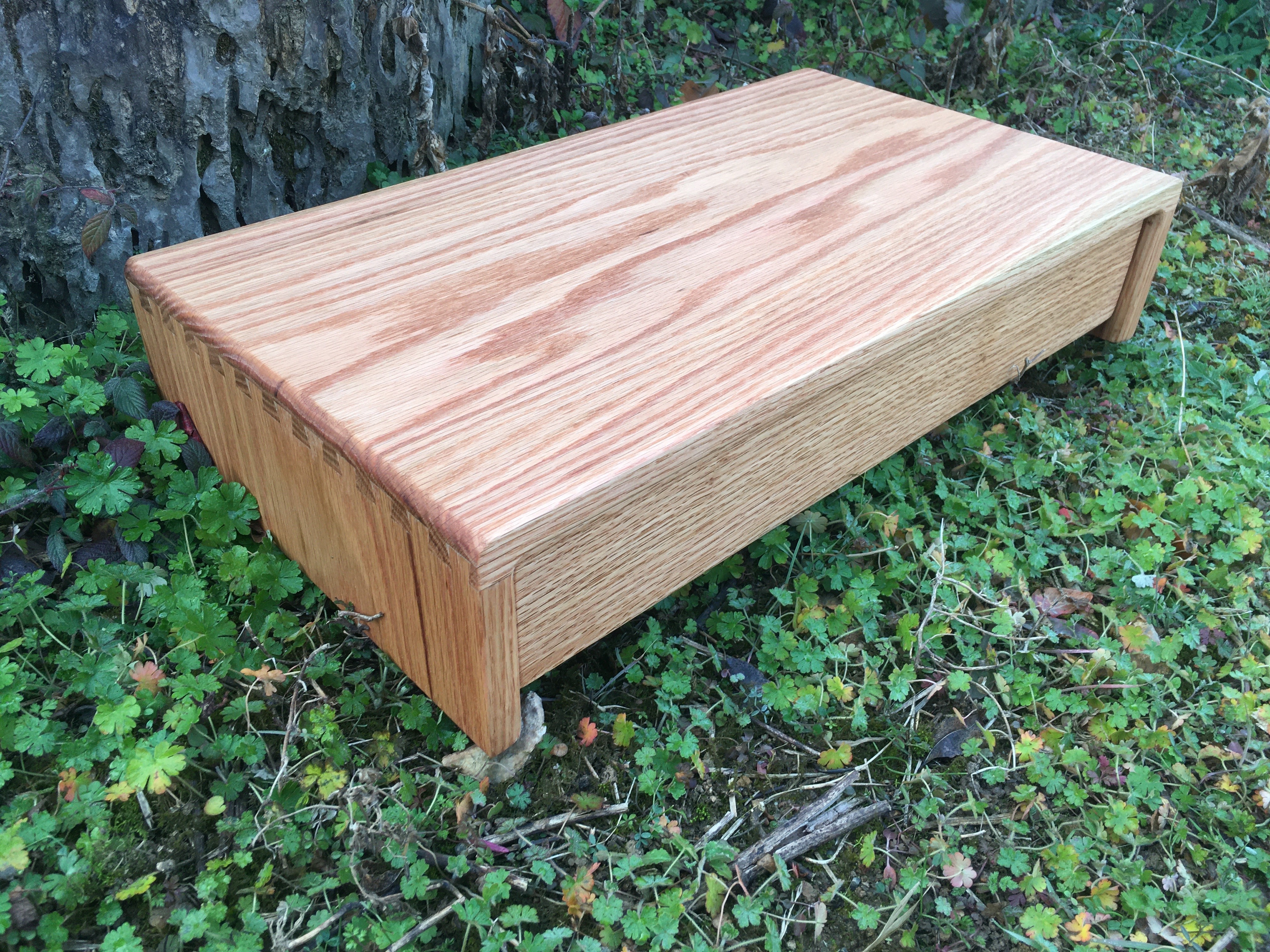 黑胡桃木显示器增高架办公收纳桌面置物屏幕橡木垫高底座带抽屉,住宅家具,搁板/置物架/家用陈列架,淘宝优惠券,粉丝福利购,淘宝优惠卷