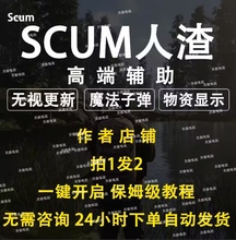 人渣SCUM辅助全功能魔法子单秒开锁稳定使用