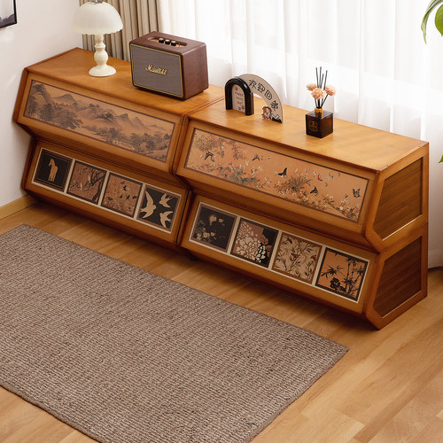 飘窗收纳柜抽屉式储物柜家用客厅