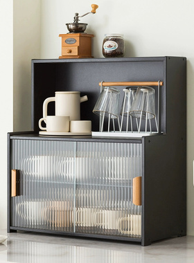 杯架防尘收纳置物架杯子收纳盒餐桌面水杯茶杯玻璃杯咖啡杯收纳柜