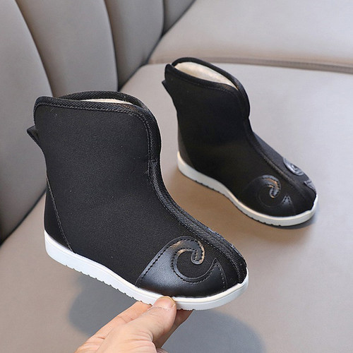 中国风保暖加厚冬季汉服靴子