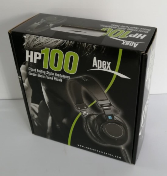 加拿大Apex HP100录音监听耳机，Sony 7506同款。-封面