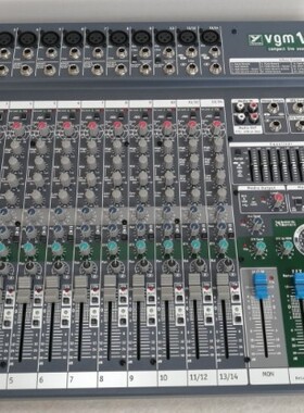 加拿大YORKVILLE vgm14  14路数字效果调音台
