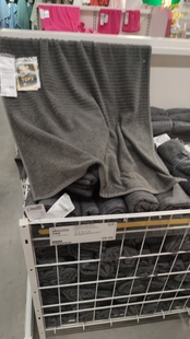 国内宜家沃格逊浴巾成人洗澡裹巾柔软毛巾70x140厘米纯棉吸水大号