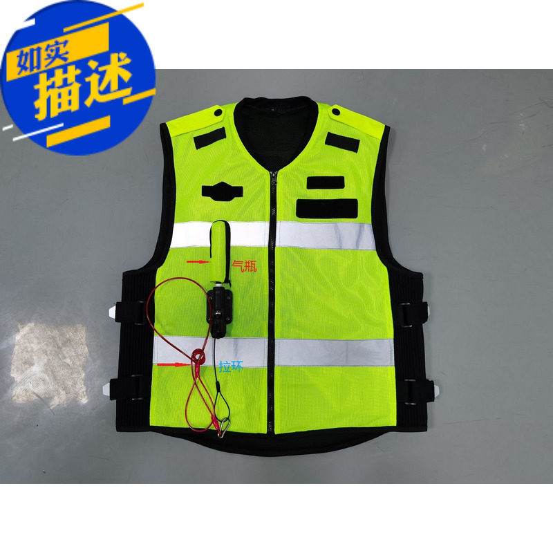 工厂直销赛车机车反光马甲摩托车骑行安全气蘘马甲男女四季服骑行