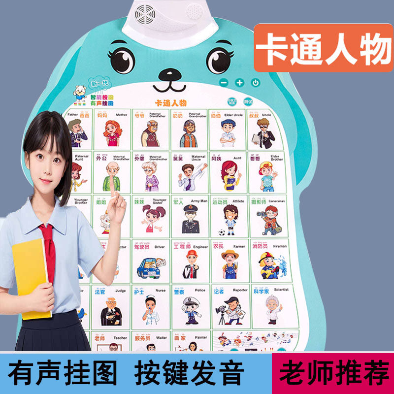 有声挂图儿童早教认知点
