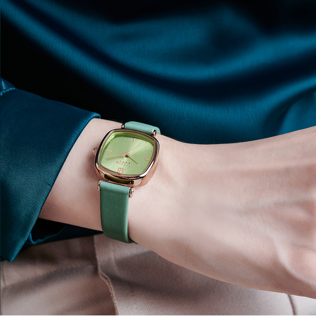 聚利时女指针式时尚手表