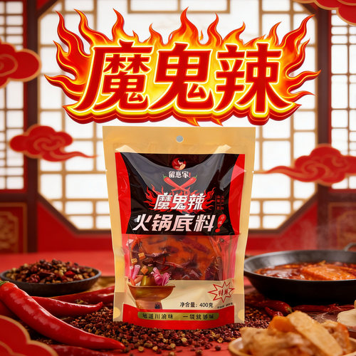 特辣留意家火锅底料魔鬼辣麻辣烫