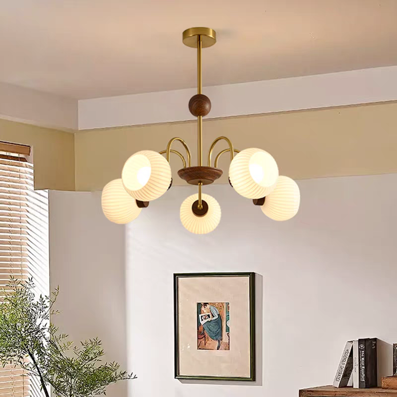 法式中古客厅吊灯轻奢卧室灯现代简约餐厅日式复古侘寂风民宿灯具,家装灯饰光源,客厅吊灯,淘宝优惠券,粉丝福利购,淘宝优惠卷