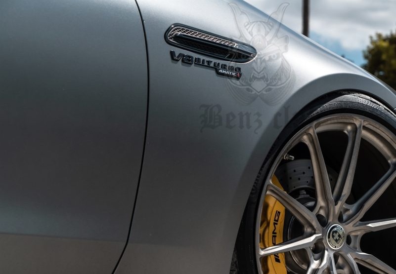 GT63S V8 Biturbo 4matic 黑武士 尾箱字标 黑色 车标 红色 贴标