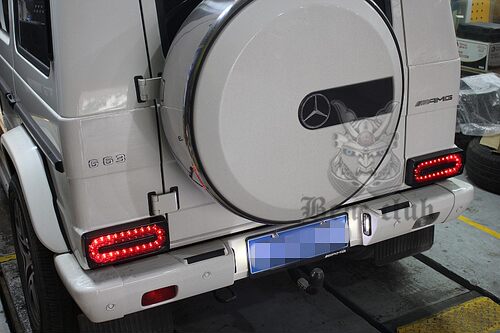 奔驰大G W463 G320G350G500G55G63G65 改装 LED 后 尾灯总成 台产