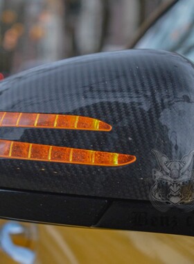 R172 SLK SLC200 SLC260 SLC300 SLC43 碳纤后视镜盖 倒车镜壳