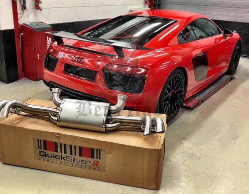 R8 V10 2016 改装 英国 quicksilver 阀门排气