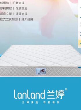 重庆正品玮兰床垫软硬白色环保