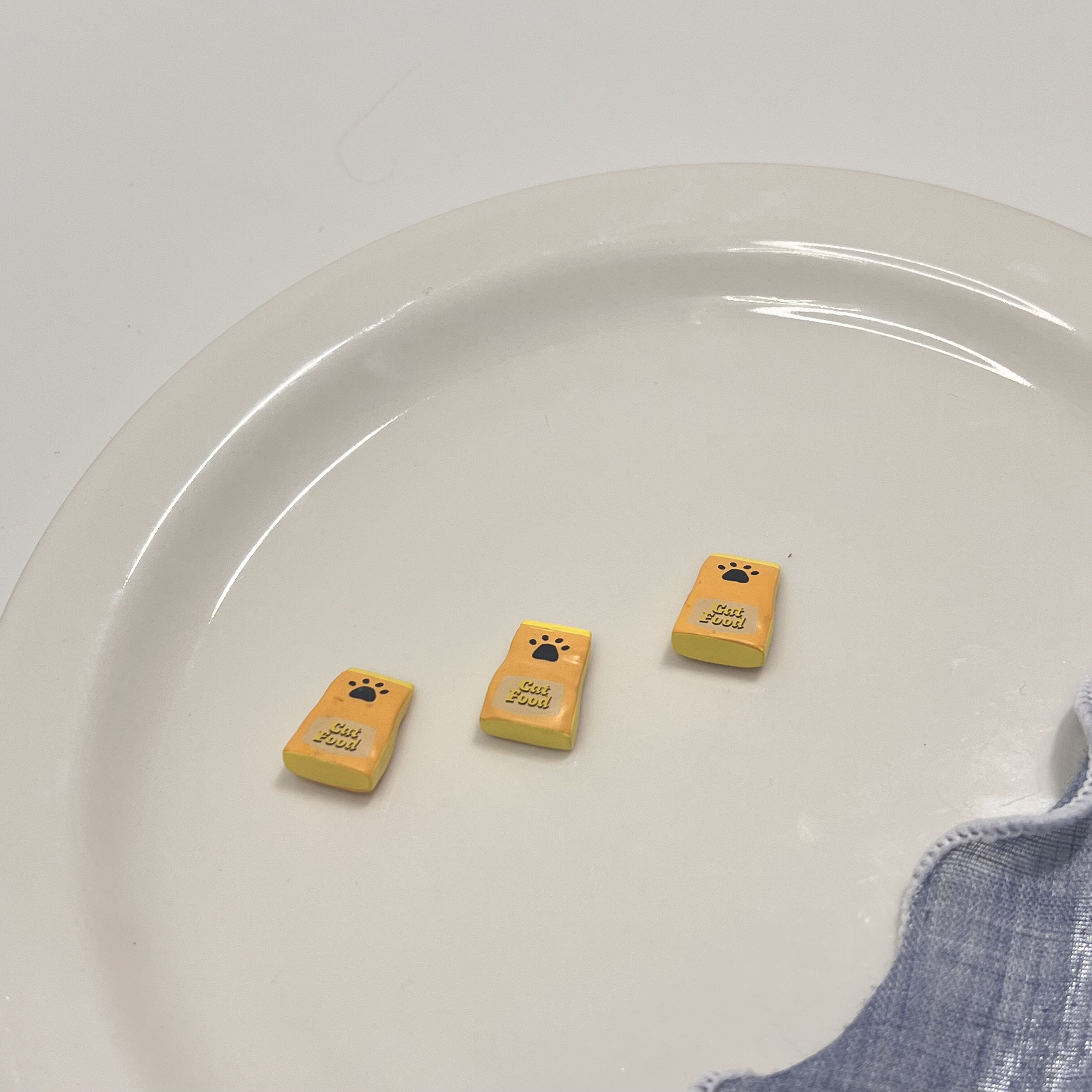 散货狗粮袋子奶油胶diy配件娃娃屋过家家摆件笔刀串珠装饰