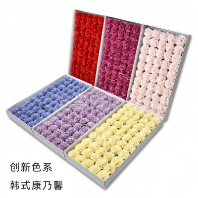 母亲节韩式康乃馨香皂花