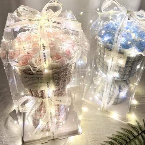 三八节女神节花束小香风