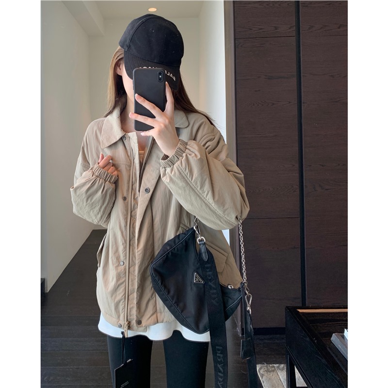 柜上1000+ lu家慵懒风保暖厚实保暖休闲棉服外套女棉衣秋冬2025新