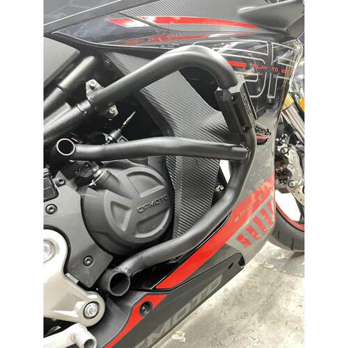 适用春风450SR/450NK摩托车保险杠车身防摔护杠改装竞技保护杠件