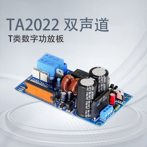 TA2022 双声道T类 数字大功率 发烧HiFi 立体声家用桌面diy功放板