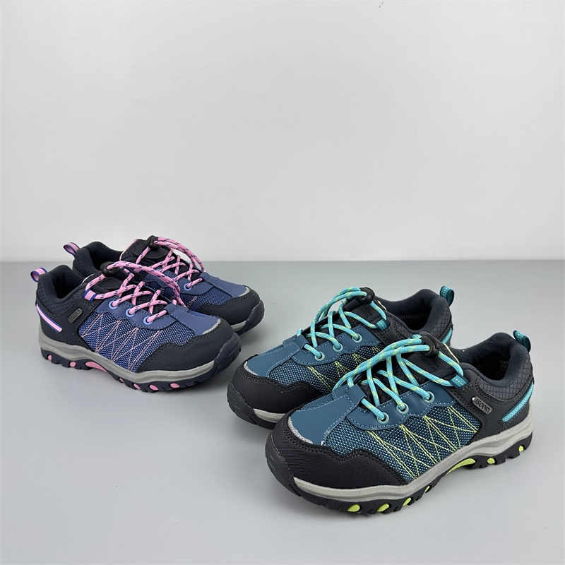 外贸原单出英国男女童秋冬款户外运动鞋防滑防水登山鞋儿童徒步鞋