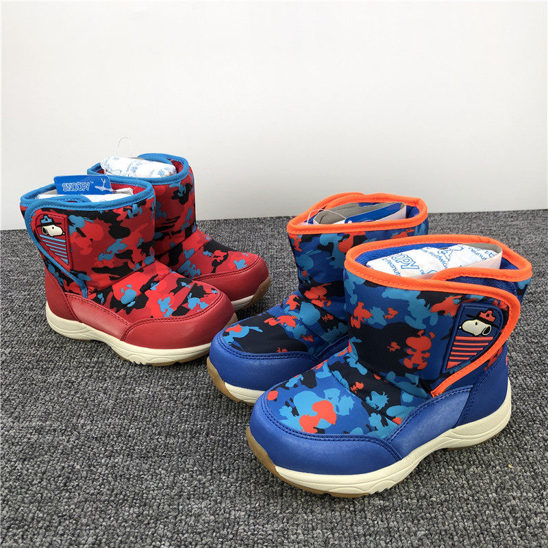 原单撤柜儿童冬季棉鞋轻便保暖雪地靴小中帮宝宝加厚加棉防滑短靴,童鞋/婴儿鞋/亲子鞋,雪地靴,淘宝优惠券,粉丝福利购,淘宝优惠卷
