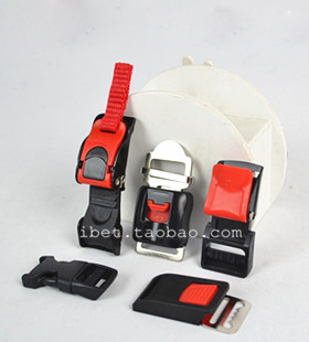 摩托车头盔扣越野山地安全半盔四季夏盔扣全盔调节扣子锁扣下巴扣