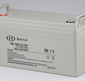 BATA鸿贝蓄电池FM/BB12120T 12V120AH/20HR EPS电源机房消防电瓶
