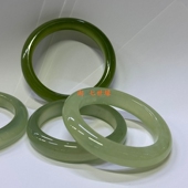 一 赛和田冰糯种 网红同款 真岫玉手镯 物一图节日礼6 天然正品