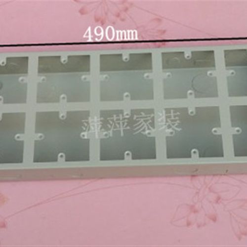 致业配电箱10明制箱装10位86型面板开关控制箱强电箱布线箱铁电箱