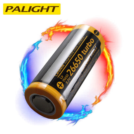 霸光原装26650大容量锂电池 可充电18650带保护板 强光手电筒3.7V