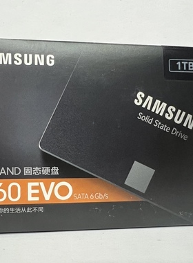 Samsung/三星 860 EVO 1T MZ-76E1T0B/CN 台式笔记本SSD固态硬盘