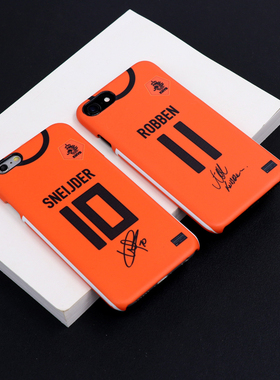 2010年荷兰复古球衣斯内德罗本适用于苹果iPhone15ProMax13XR12Plus14XS小米VIVO华为OPPO手机壳