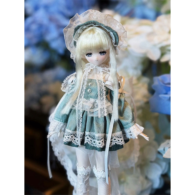 azone/ob22/ob24/齐刘海/米甜四代娃衣特六可穿洛丽塔裙子洋装 ·