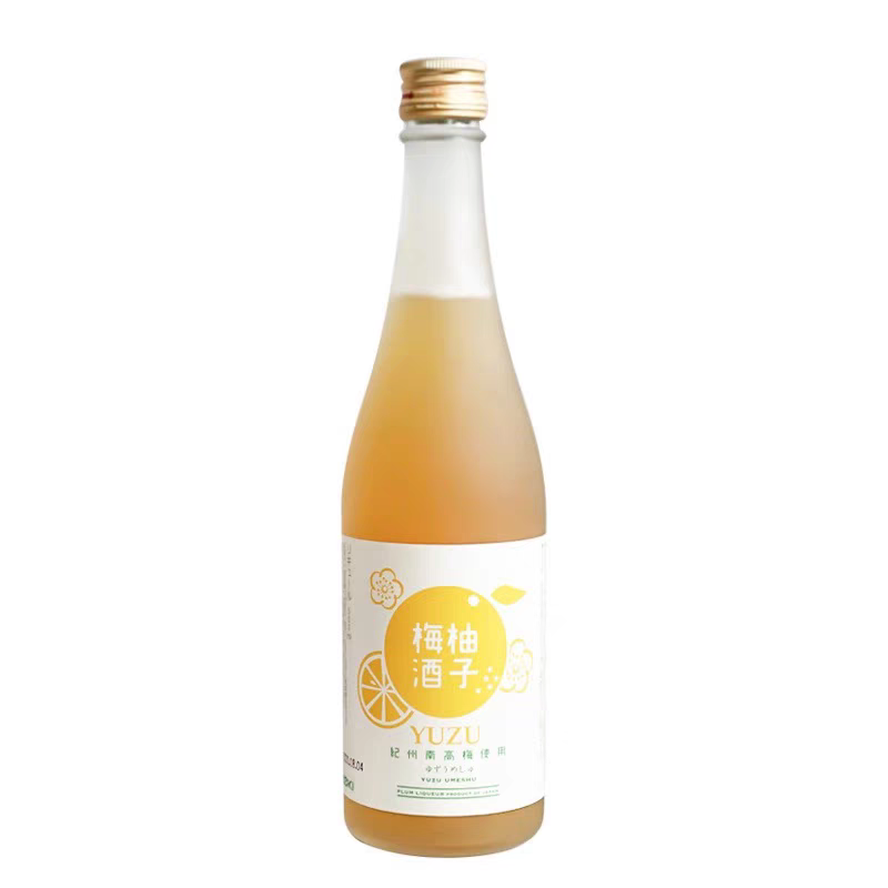 大关梅酒日本进口果酒梅酒柚子酒本格梅酒果肉配制500ml特价清仓