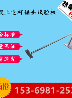 TCEC143-B1混凝土电杆锤击试验机试验仪电杆抗撞击性能测试