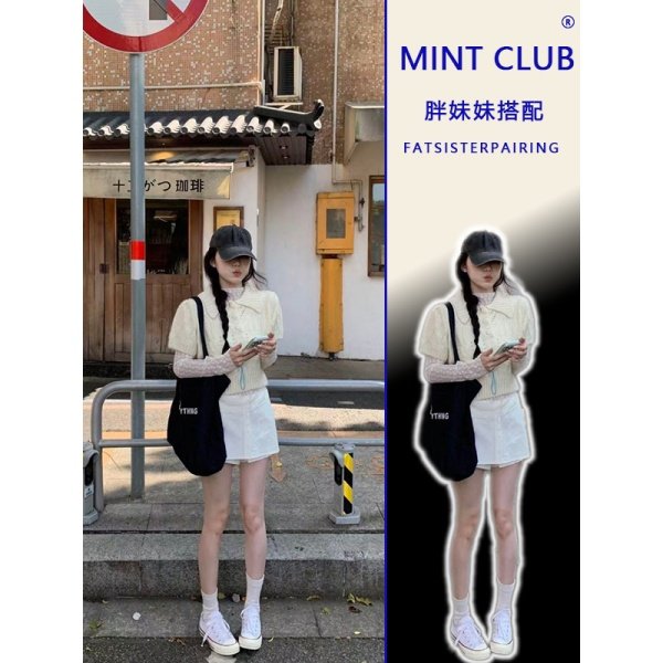 大码胖mm韩系休闲翻领打底衫毛衣两件套女装春季减龄百搭显瘦上衣,女装/女士精品,时尚套装,淘宝优惠券,粉丝福利购,淘宝优惠卷