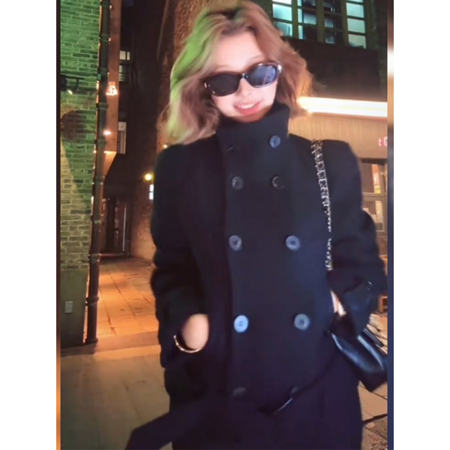 大码胖mm学院风双排扣立领毛呢外套女秋季高级感黑色时尚辣妹套装,女装/女士精品,时尚套装,淘宝优惠券,粉丝福利购,淘宝优惠卷