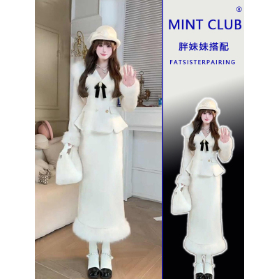 小香风高级感蝴蝶结修身短款外套