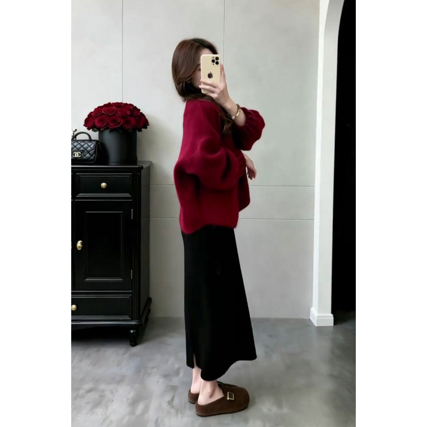 大码胖mm韩系高级感复古毛衣套装女春季休闲气质上衣半身裙两件套,女装/女士精品,时尚套装,淘宝优惠券,粉丝福利购,淘宝优惠卷