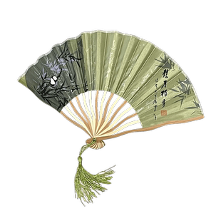 古风折叠小扇子夏天便携中国风汉服新中式旗袍马面裙随身携带折扇