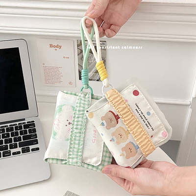 学生姨妈巾卫生巾收纳包便携小型女生初中生经期防尴尬月事包随身