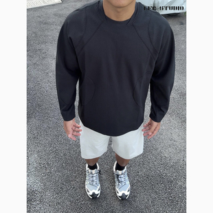 LFG 帝人SOLOTEX华夫格卫衣25秋季新品潮牌运动速干高弹上衣