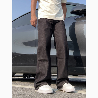 深蓝色原牛2021M版型牛仔裤男